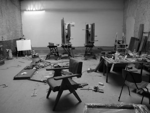 Lo studio di Mark Manders a Ronse (Belgio) - courtesy the artist & Tanya Bonakdar Gallery, New York & Zeno X Gallery, Antwerp