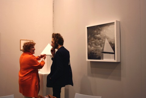 Alessandro Cannistrà allo stand Toselli a Miart