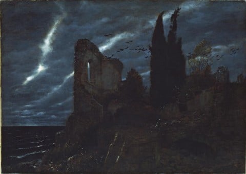 Arnold Böcklin- Ruine am Meer (Rovina sul mare), a Palazzo Roverella