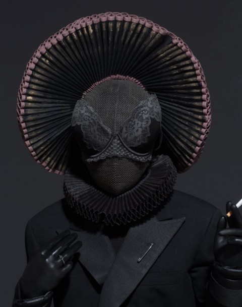 Mustafa Sabbagh - Burka moderni - veduta della mostra presso MLB Home Gallery, Ferrara 2014