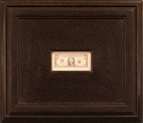 Jefferson Hayman, One Dollar - stampa ai sali d'argento - courtesy PH Neutro, Pietrasanta