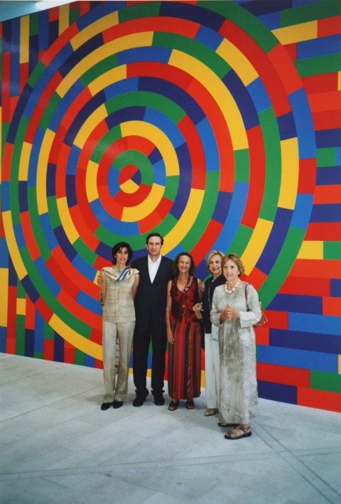 Inaugurazione della mostra Art&Maggio alla Galleria Bonomo di Bari, 2003