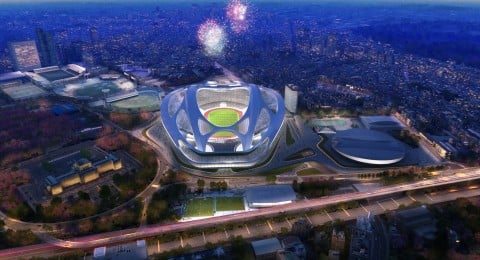 Zaha Hadid, New National Stadium of Japan, Tokyo