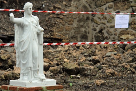 Crolli a Pompei