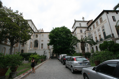 Palazzo del Cardinal Spada giardino - foto Alvaro de Alvariis