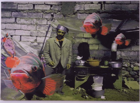 Vettor Pisani, Pesci rossi, 1997 - Collezione Maria e Umberto Di Marino, Giugliano in Campania