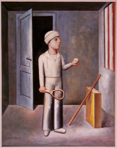 Carlo Carrà, Il figlio del costruttore, 1917-21