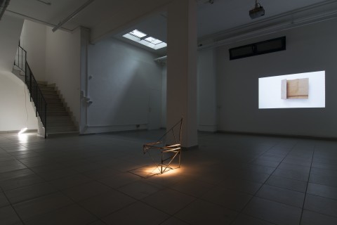 Florian Neufeldt, Soliloqui, 2014, installation view at The Gallery Apart, Roma