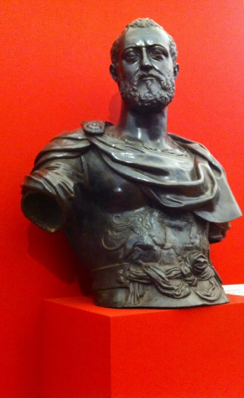 Baccio Bandinelli, Ritratto di Cosimo I, 1554-58 - Galleria Palatina, Firenze - photo Gino Pisapia