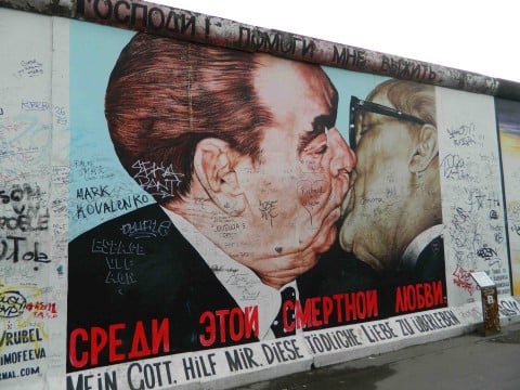 Berlino, un tratto della East Side Gallery