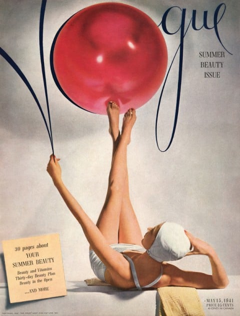 Copertina di Vogue US del 15 maggio 1941 - foto di Horst P. Horst, Vogue © Condé Nast