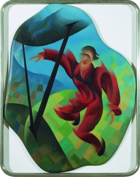 Di Bosso, Il paracadutista, 1942 - Galleria d’Arte Moderna Achille Forti, Verona