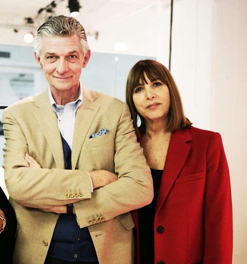 Gisella Borioli e Giulio Cappellini