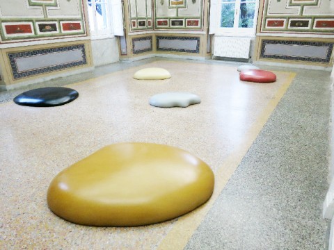 Thomas Grünfeld - Homey - veduta della mostra presso il Museo d'Arte Contemporanea Villa Croce, Genova 2014