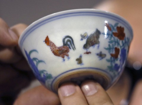 La coppa della Dinastia Ming da 36 milioni di dollari