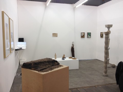 Lo stand Ex Elettrofonica ad Art Brussels 2014