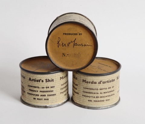 Piero Manzoni, Merda d'artista nn. 68, 78, 80, 1961