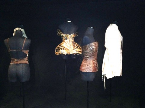 The Fashion World of Jean-Paul Gaultier - veduta della mostra presso il Barbican Centre, Londra 2014