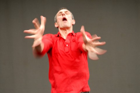 Xavier Le Roy, Le Sacre du printemps - photo Vincent Cavaroc 