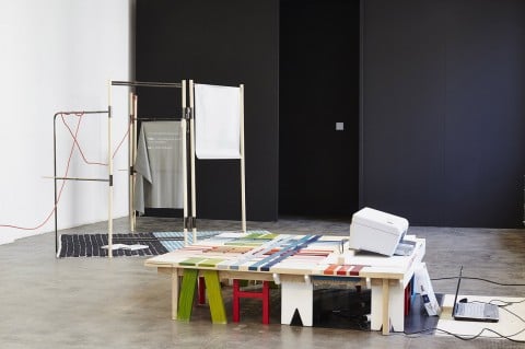 Carlo Zanni - Oroboro - veduta della mostra presso Marsèlleria, Milano 2014 - photo Nicole Marnati