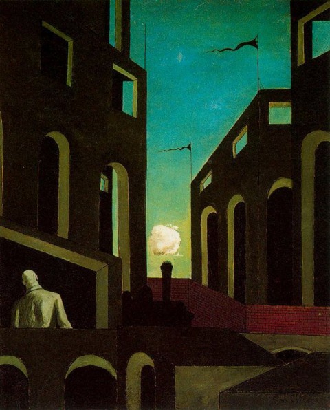 Giorgio de Chirico, La felicità del ritorno (1915)