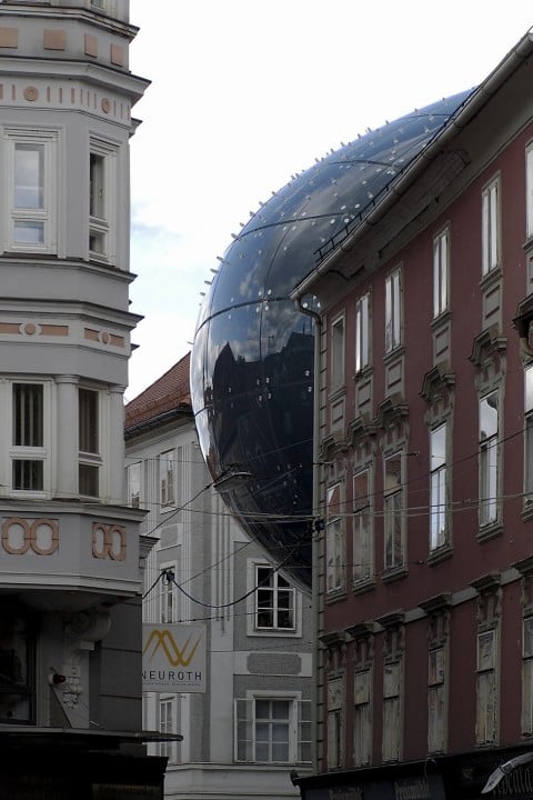 Kunsthaus Graz (dettaglio) – foto Universalmuseum Joanneum/Nicolas Lackner