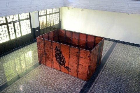 Flavio Favelli - The Black Tulip : Siyah Lale, 2014