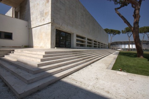 Foro Italico, la Casa della armi di Luigi Moretti - Roma