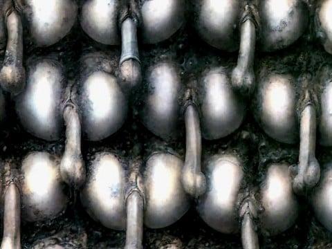 H.R. Giger, poster art per l'album Frankenchrist (1985) dei Dead Kennedys