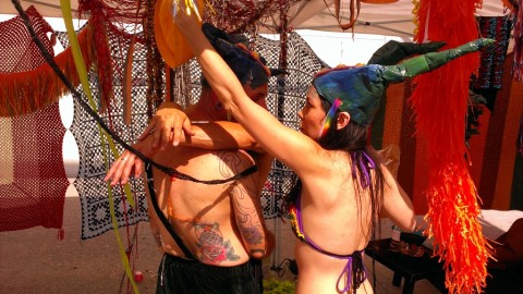 Mike Kelley, One-Hour Bacchanal, Los Angeles 2014 - photo Enrico Le Pera