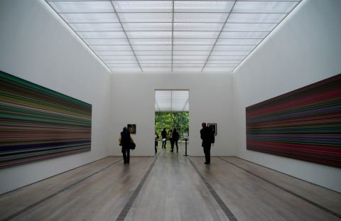 Gli "Strip" di Richter alla Fondation Beyeler