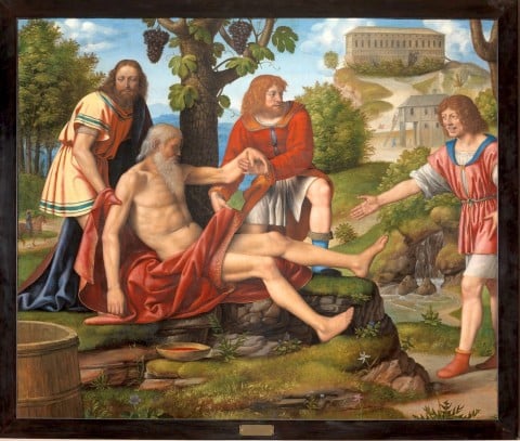 Bernardino Luini, Scherno di cam - 1514-1515 Pinacoteca di Brera, Milano
