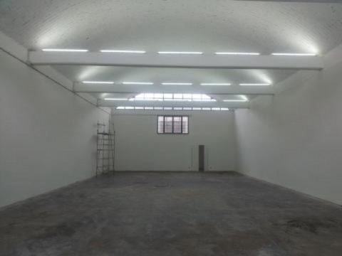 Un interno della nuova sede della Fondazione per l’Arte