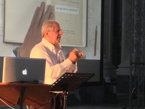 William Kentridge, talk a San Giovanni Maggiore, Napoli (foto Diana Gianquitto)