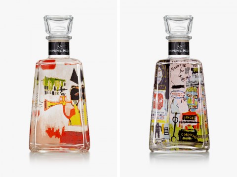 Le bottiglie di 1800 Tequila ispirate a Basquiat