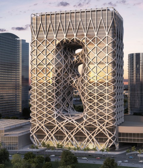 Zaha Hadid - L'hotel della City of Dreams di Cotai, Macao