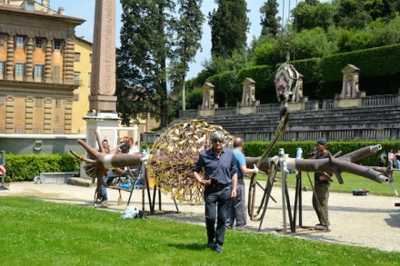 Giuseppe Penone, Luce e Ombra, Giardino di Boboli photo ©Giovanna Focardi Nicita