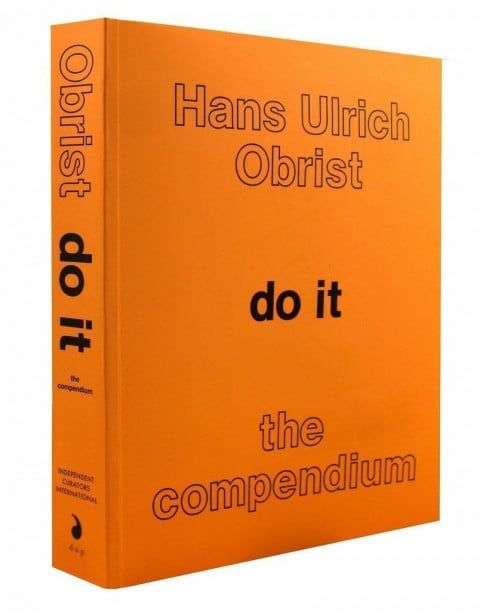 Hans Ulrich Obrist, il libro di "do it"