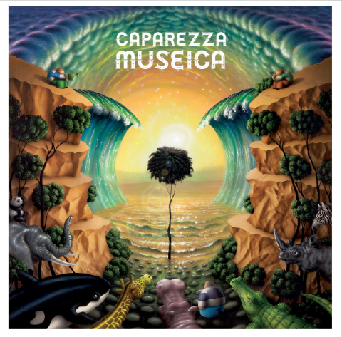 La cover di "Museica", ultimo album di Caparezza