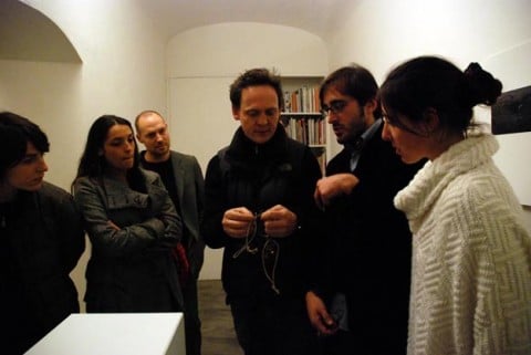 Carsten Nicolai e Lorenzo Bruni a Base