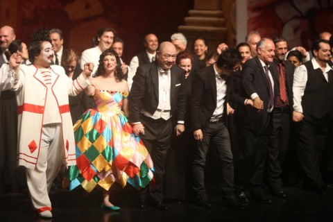 Gli applausi per i Pagliacci del Teatro Massimo Bellini di Catania allestito a Shanghai