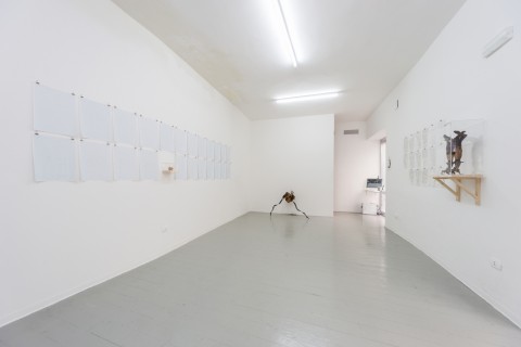 Francesco Bertelé - from my studio to my studio - veduta mostra - foto Danilo Donzelli