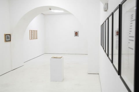 Viaggio al termine della parola, veduta della mostra alla Galleria Tiziana Di Caro, Salerno, 2014 – Courtesy Galleria Tiziana Di Caro 