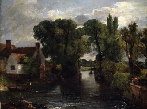 John Constable, Il canale presso il mulino - Colchester and Ipswich Museums  Service 