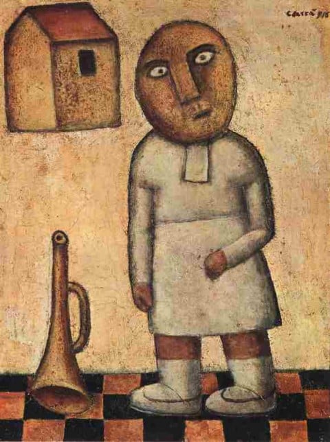 Carlo Carrà, Antigrazioso (1916)