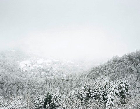 Axel Hütte, Fanano, serie New Mountains, 2013, 125x155 cm