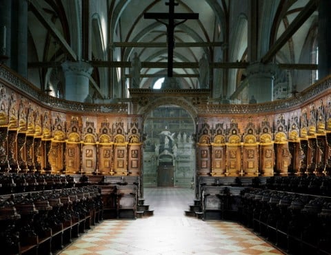 Axel Hütte, Santa Maria dei Frari, Italy, 2012. Per il luogo ritratto Courtesy Ufficio Beni Culturali del Patriarcato di Venezia