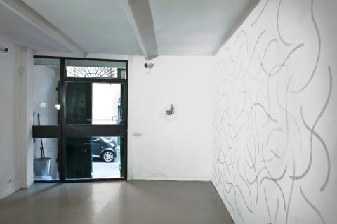 Chiara Dellerba, Installation view, Drawings punti di vista, Galleria Z2O Sara Zanin, 2014
