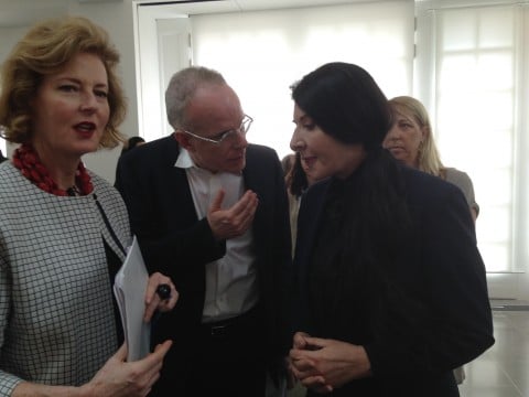 Marina Abramovic e Hans-Ulrich Obrist - Serpentine Gallery, Londra 2014