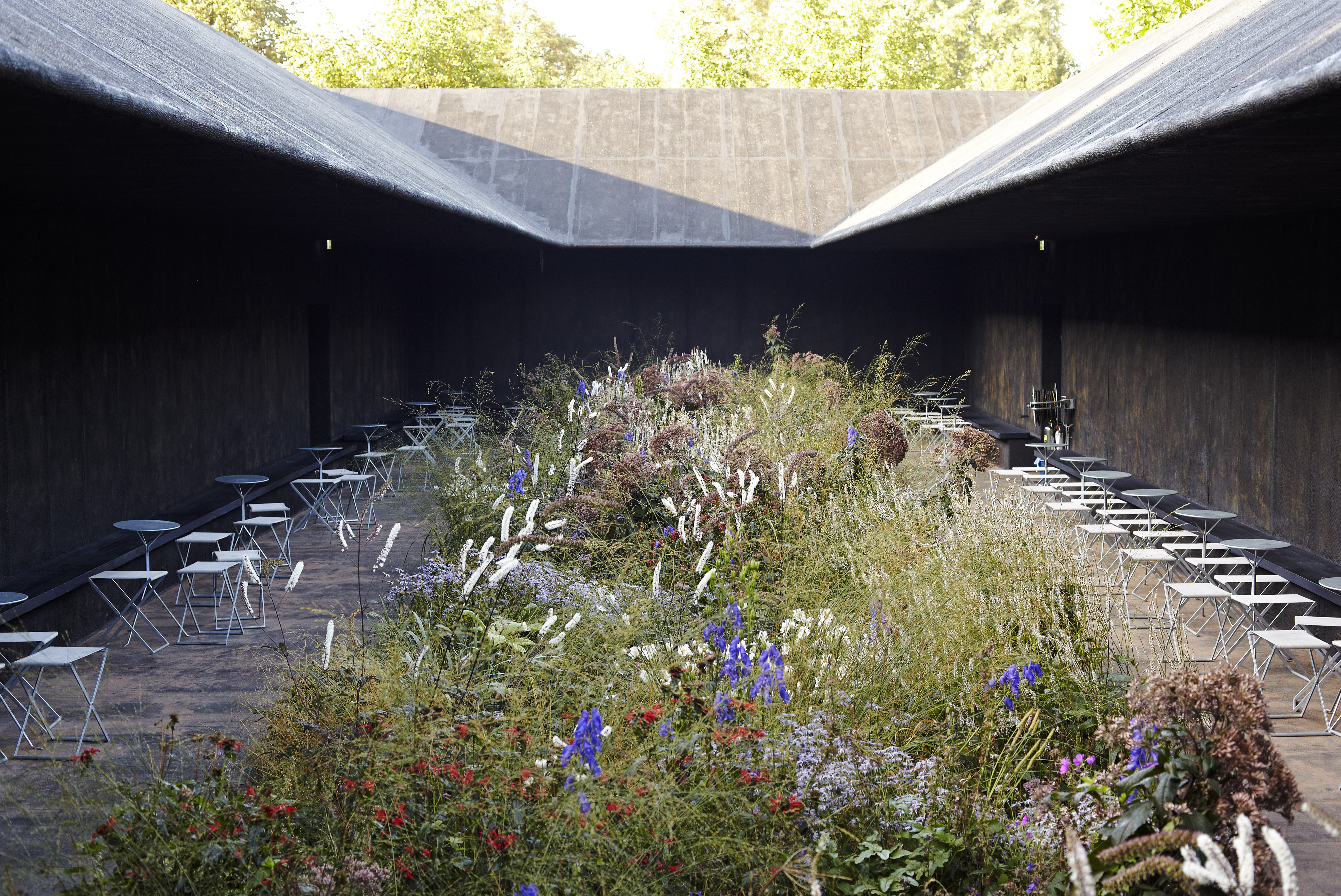 Serpentine Pavilion 2011, by Peter Zumthor, Piet Oudolf (courtesy Green